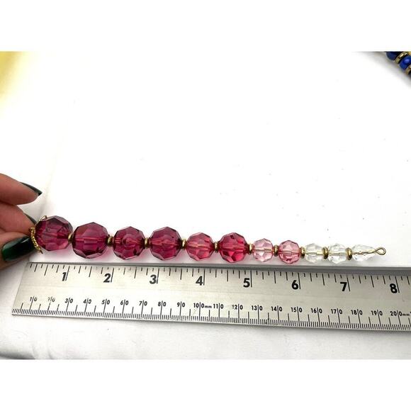 Lot Of 10 Icicle Ornaments Colorful Resin Christmas Sparkle Mixed Colorful - Picture 11 of 14